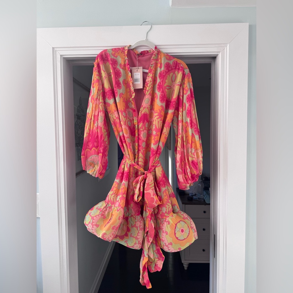 ALEXIS ANALIA DRESS IN CAMELLIA ROSE
